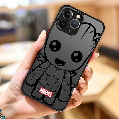 Marvel Groot Spider Iron Man Studio Phone Case