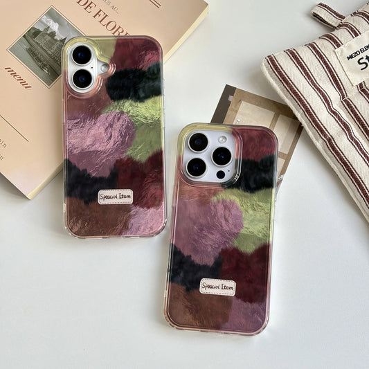 High Quality Exquisite Multiple Colors Velour Heart Pattern Case For iPhone