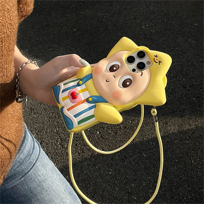 Kawaii Cartoon Star Baby Phone Case For iPhone