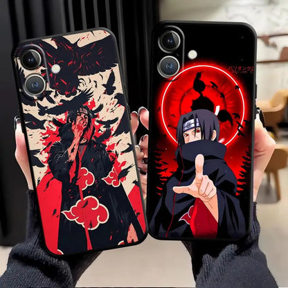 Black Soft Phone Cover Case For iPhone