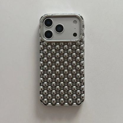 Pearl Bead Hollow Shockproof iPhone Case