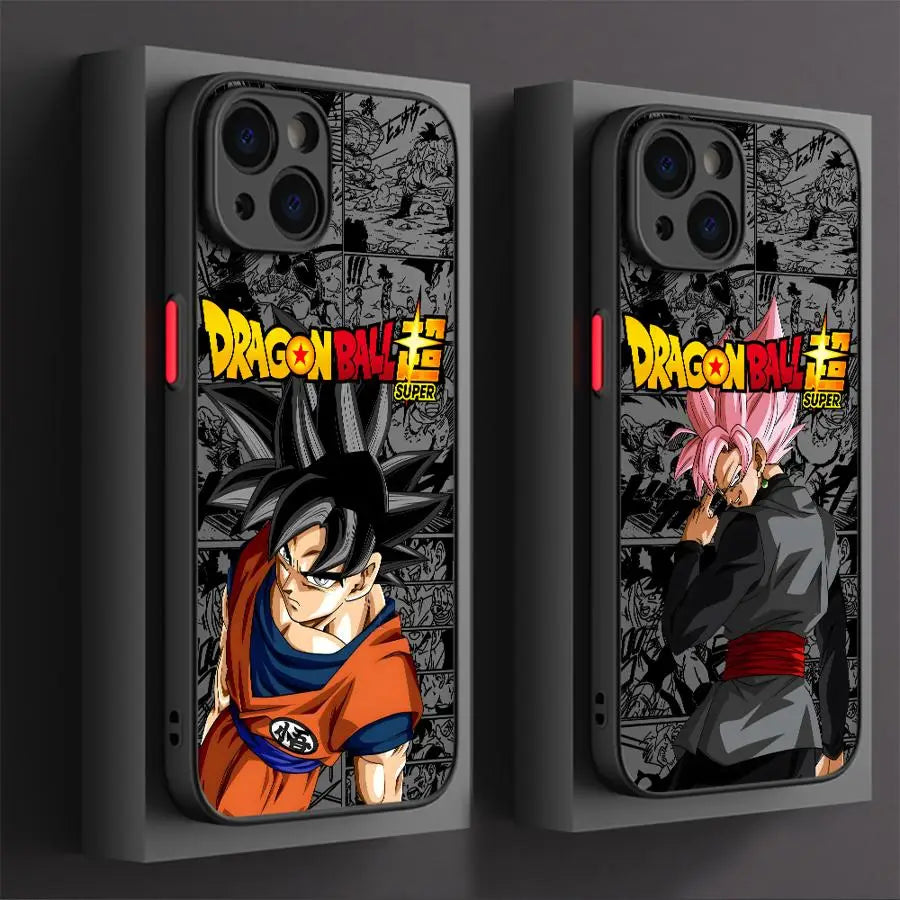Case For iPhone Back Phone Cover Dragon Ball Saiyan 4 Son Goku