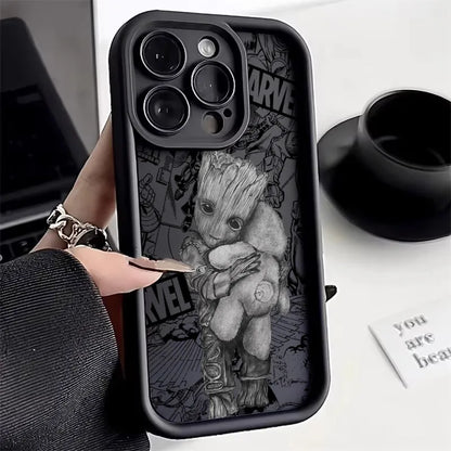 Cool Anime Groot Maronevel Phone Case For iPh