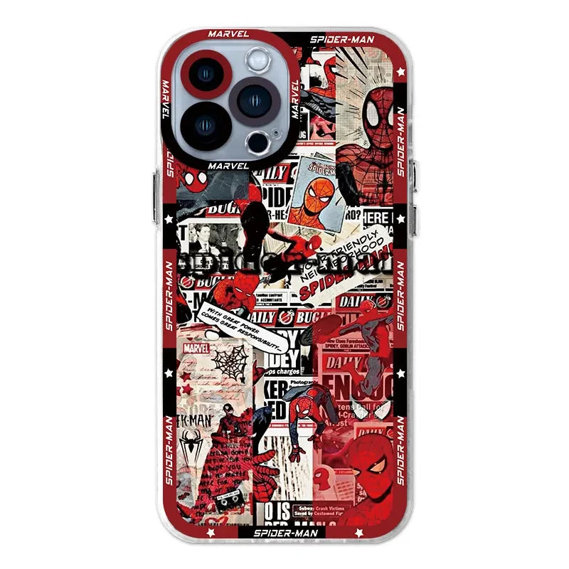 Marvel Spider Man Venom Cool Silicone Phone Case For iPhone