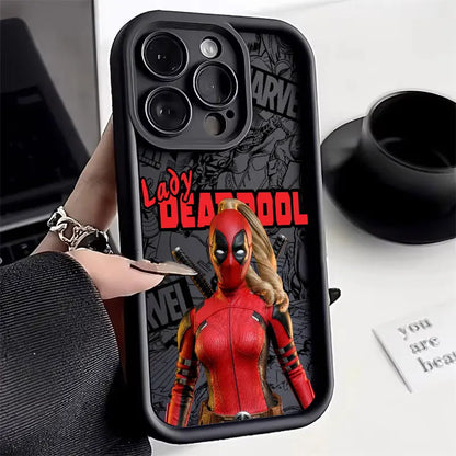 Ladypool Lady Deadpool Marvel Case For Apple iPhone