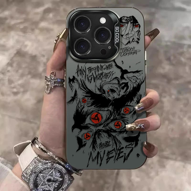 Anime Naruto Uchiha Itachi New Case For iPhone Shockproof Back Cover