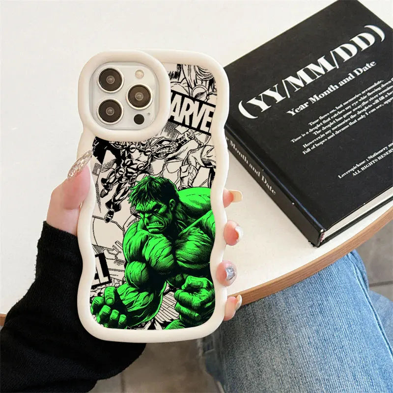 Marvel Heroes Deadpool Candy Color Phone Case For iPhone
