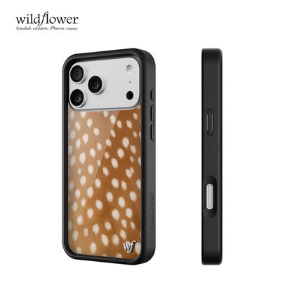 Wildflower Fawn Phone Case For iPhone