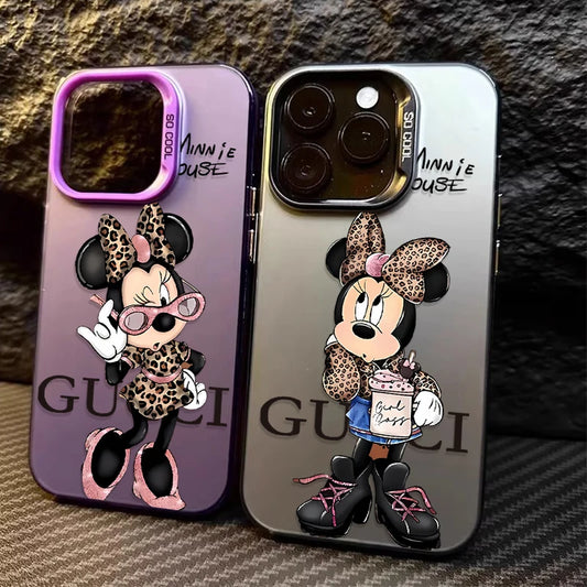 Disney Minnie Cute Creative Hard Phone Case For IPhone