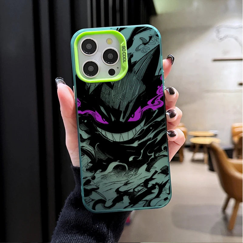 Pokemon Gengar New Hard Phone Case For iPhone Shockproof Cover