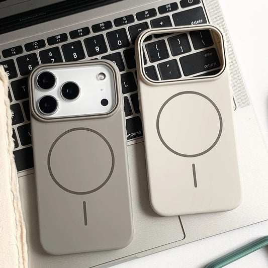 Luxury Magsafe Matte Magnetic Phone Case For iPhone