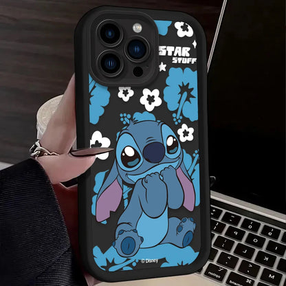 Cartoon Animation Stitch Phone Case For iPhone