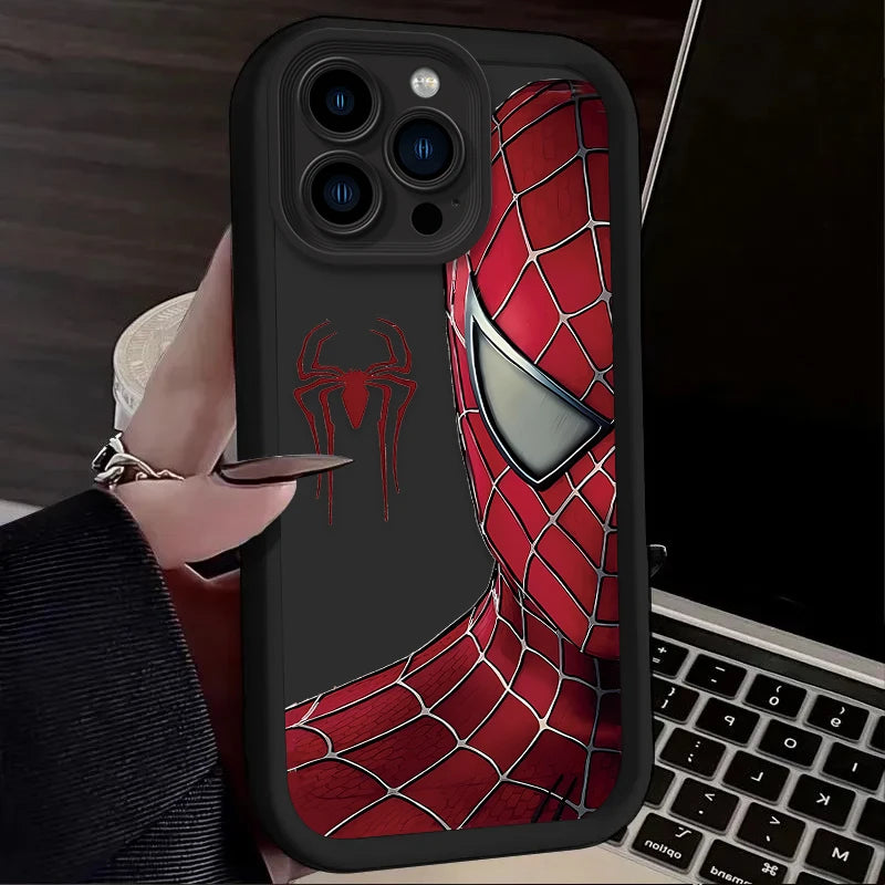 Marvel Movie Spider Man Anime Venom Comic Case For iPhone