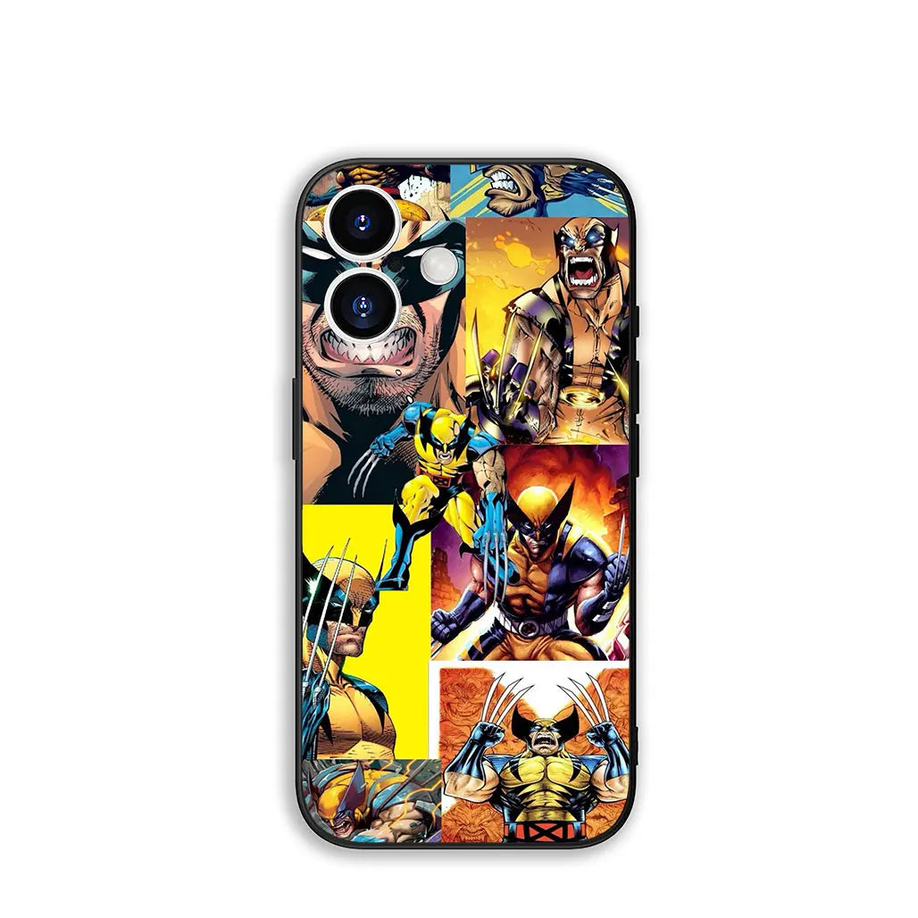 Marvel Comics Wolverine Deadpool Case For Apple iPhone