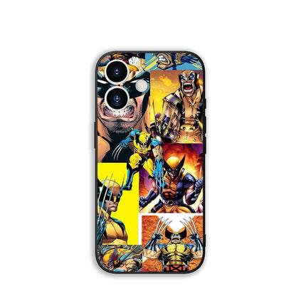 Marvel Comics Wolverine Deadpool Case For Apple iPhone
