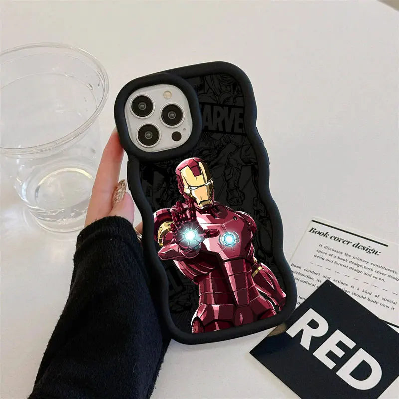 Marvel Heroes Deadpool Candy Color Phone Case For iPhone
