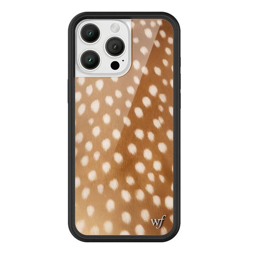 Wildflower Fawn Phone Case For iPhone
