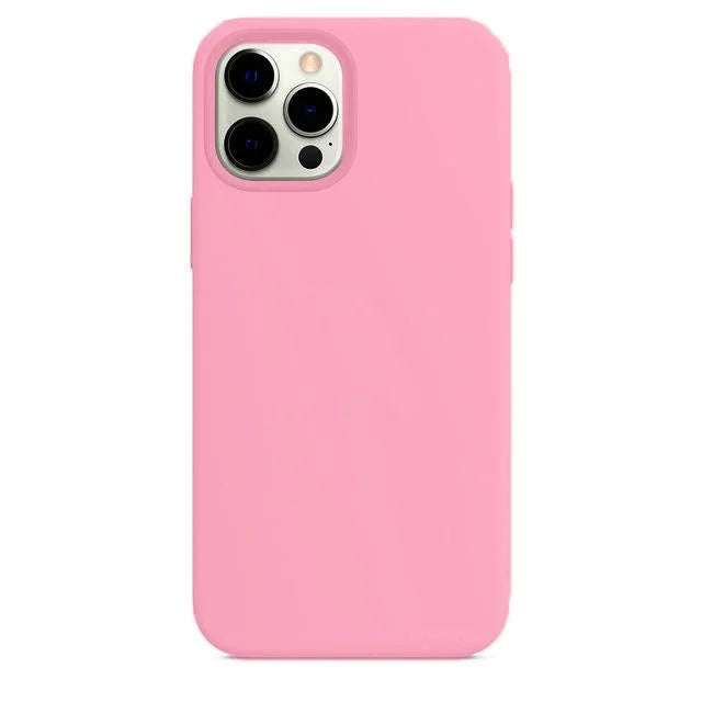 Premium Original Silicone iPhone Case With Logo