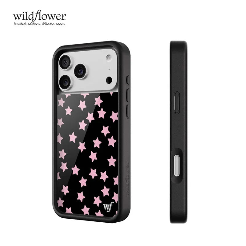Wildflower Ins Super Cute Star Phone Case For iPhone