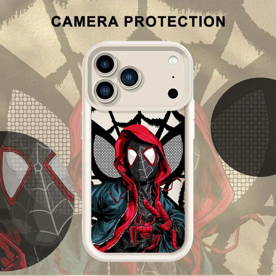 Marvel Spiderman Soft Shell Phone Case For iPhone