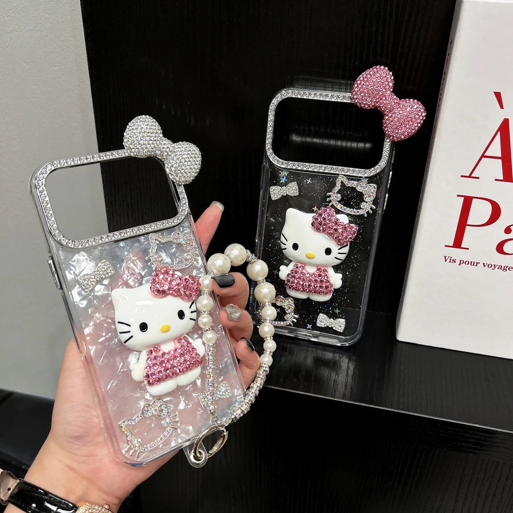 Hello Kitty Bling Glitter iPhone Case