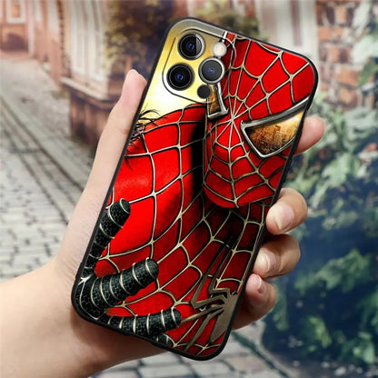 Spider Man Phone Case For iPhone Cover Miles Morales Marvel
