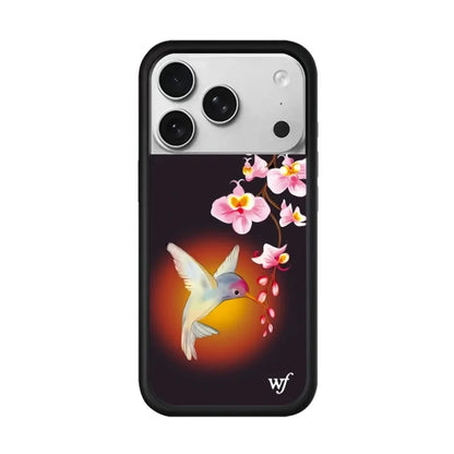 Wildflower Hummingbird Phone Case For iPhone