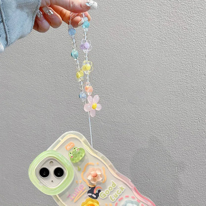 Flower Bracelet Chain Phone Holder Phone Case