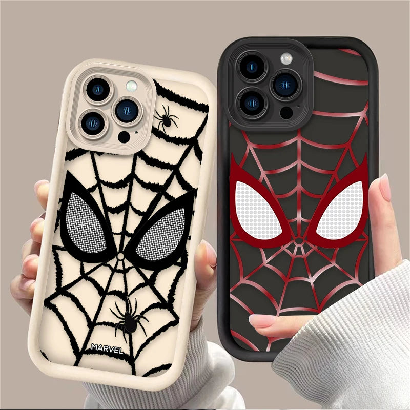 Marvel Spider Man Pattern Case For iPhone