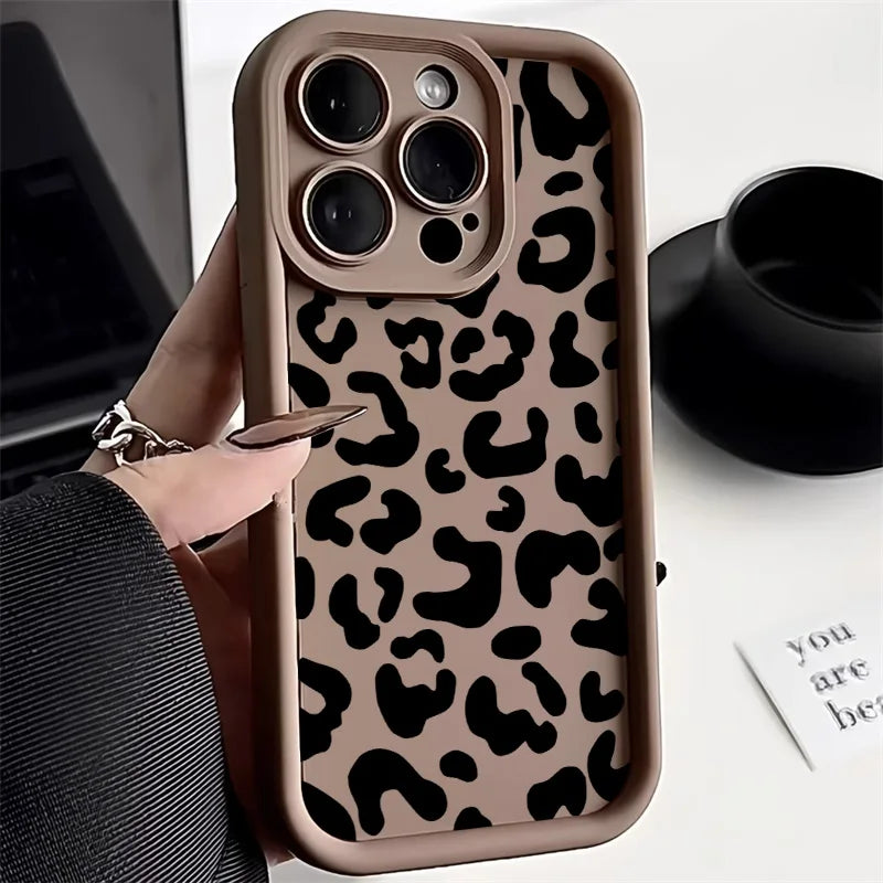 Case For iPhone Fashion Flower Cover