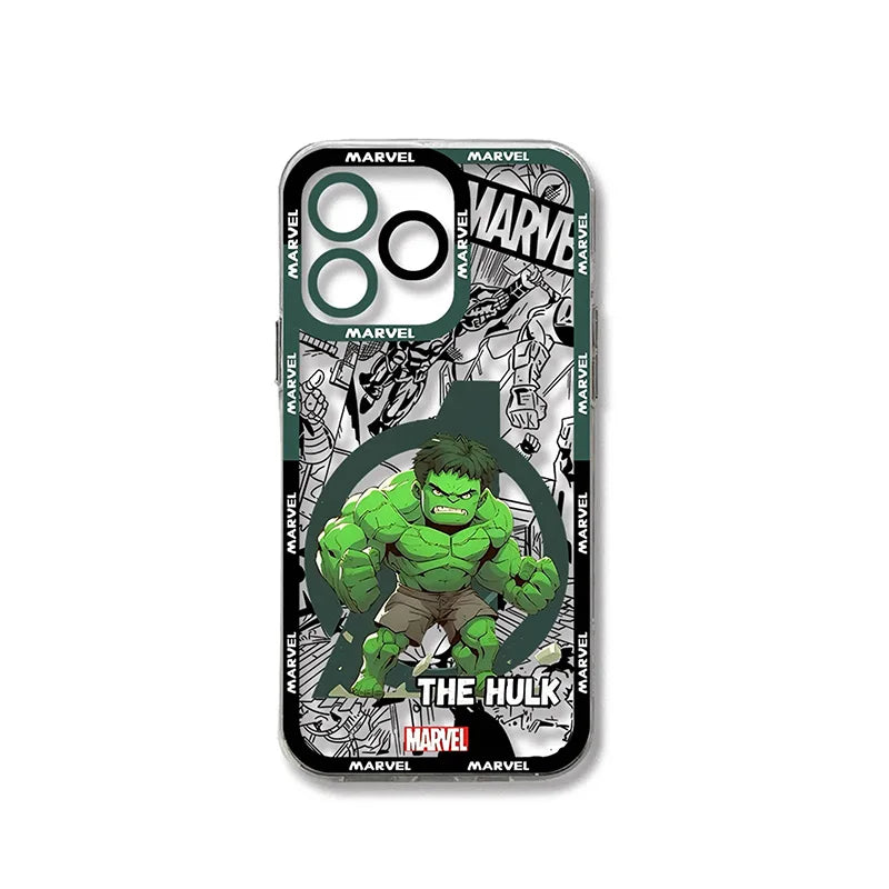 Iron Man Spider Man Captain America Marvel Case For iPhone