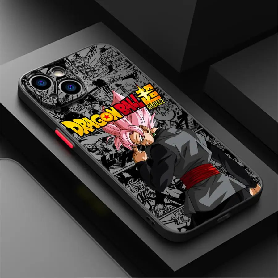 Case For iPhone Back Phone Cover Dragon Ball Saiyan 4 Son Goku