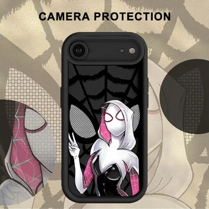 Marvel Spiderman Soft Shell Phone Case For iPhone
