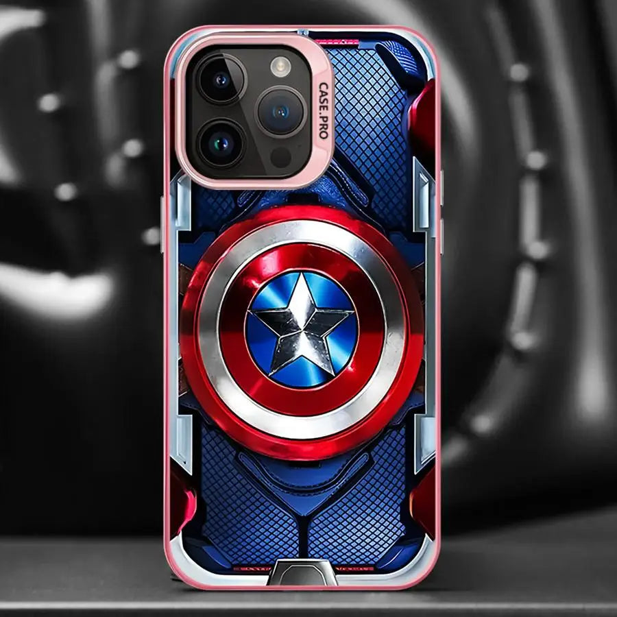 Marvel Ironman Sipiderman Case For iPhone Back Phone Cover