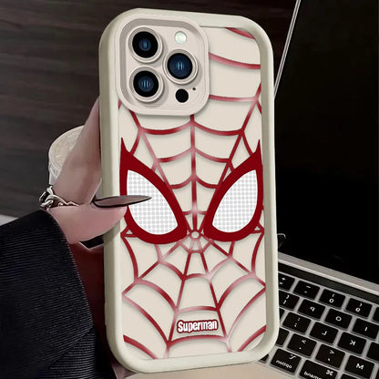 Marvel Spider Man Pattern Case For iPhone