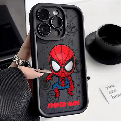 Miles Morales Spider Gwen Marvel Case For Apple iPhone