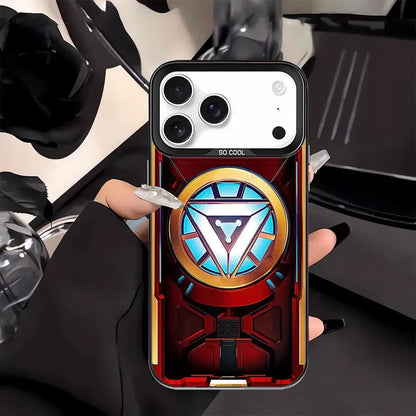 Marvel Ironman Sipiderman Case For iPhone Back Phone Cover