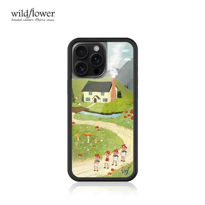 Wildflower Lila Moss Dreamy Hearts Phone Case For iPhone