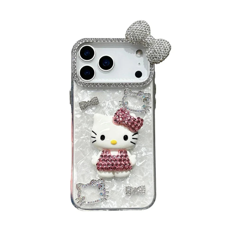 Hello Kitty Bling Glitter iPhone Case