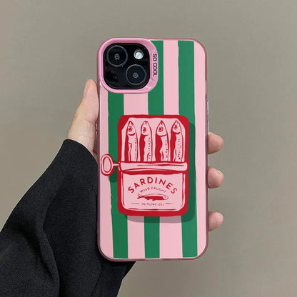Fish Funny Sardines Laser Phone Case