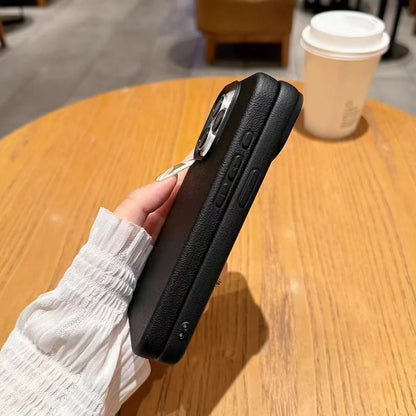 INS Polka Dot Phone Case For iPhone Candy Color Lichee Pattern Silicone Cover