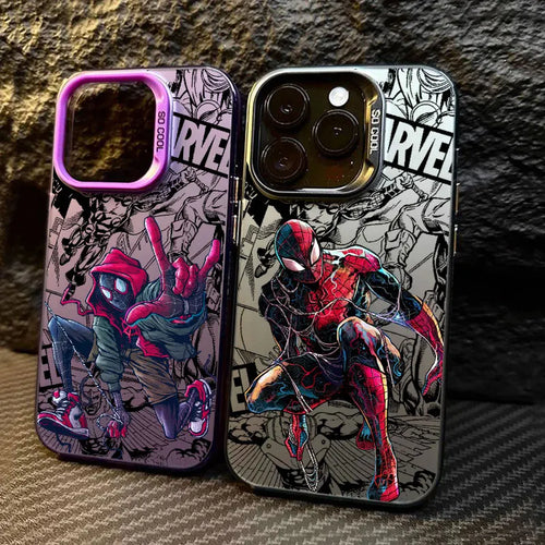 Cool Marvels Spider Mans Phone Case For iPhone
