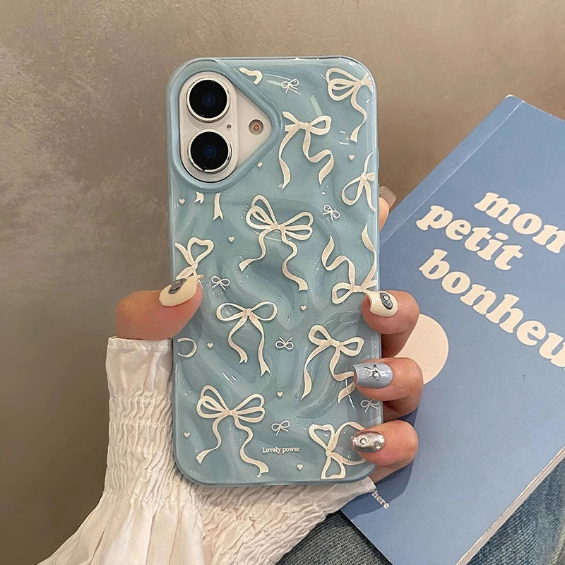 Creative Cute Bow Knot Love Compatible Phone Case