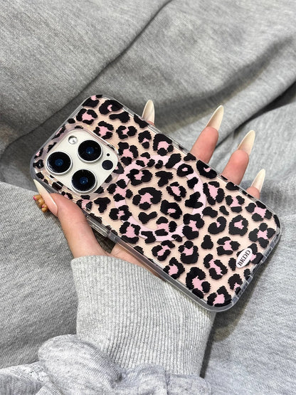 Luxury Leopard Magsafe Grip Tok Phone Case