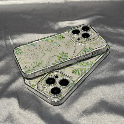 Abstract Plants Flower Phone Case For iPhone