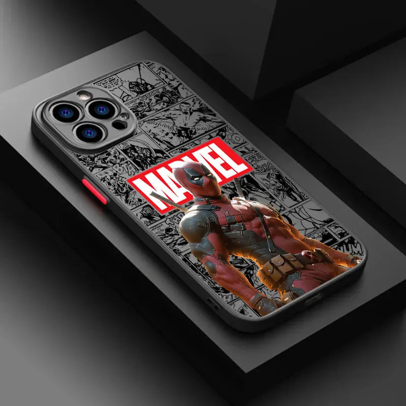 Marvel Deadpool Wolverine Phone Case For iPhone