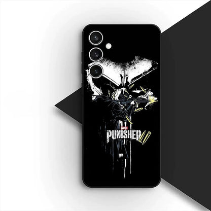 Cover For Apple iPhone The Punisher Marvel Skull
