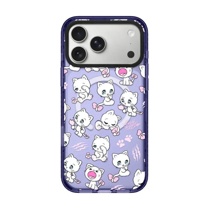 Cartoon Rabbits Pink Hearts Acrylic Phone Cover For IPhone