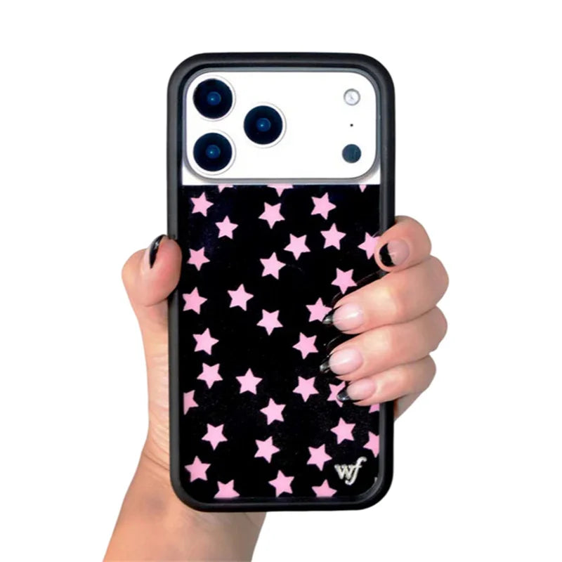 Wildflower Ins Super Cute Star Phone Case For iPhone