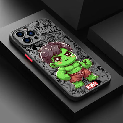 Marvel The Hulk Cartoon Phone Case For iPhone